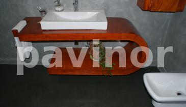 baño en microcemento y pavinox