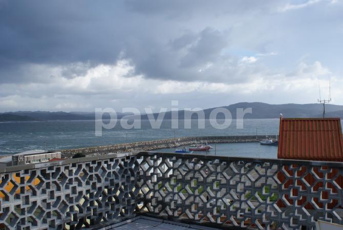 Vistas desde la terraza del Bela Muxia